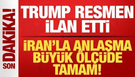 Son dakika: Trump tüm dünyaya duyurdu! İran’la mutabakat tamam